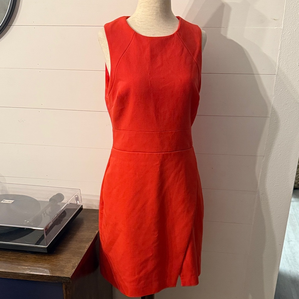 Banana Republic Vibrant Red Mini Dress